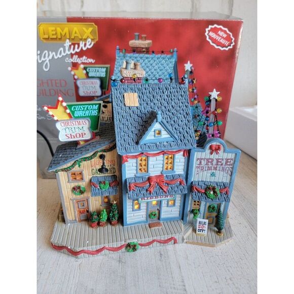 Lemax xmas Trim Shop Village accessory Xmas - Picture 1 of 10